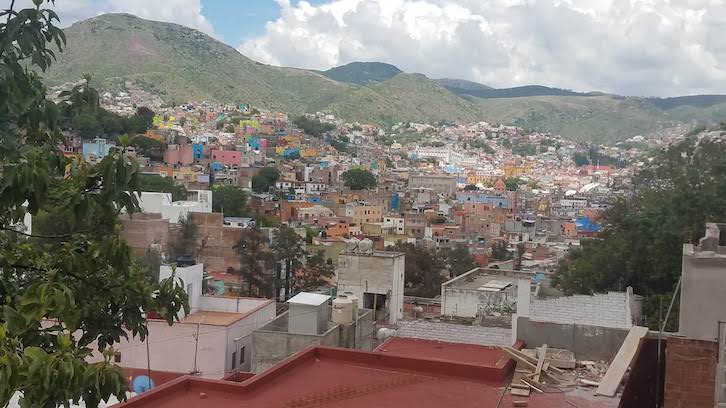 View from Pipila Monument Guanajuato