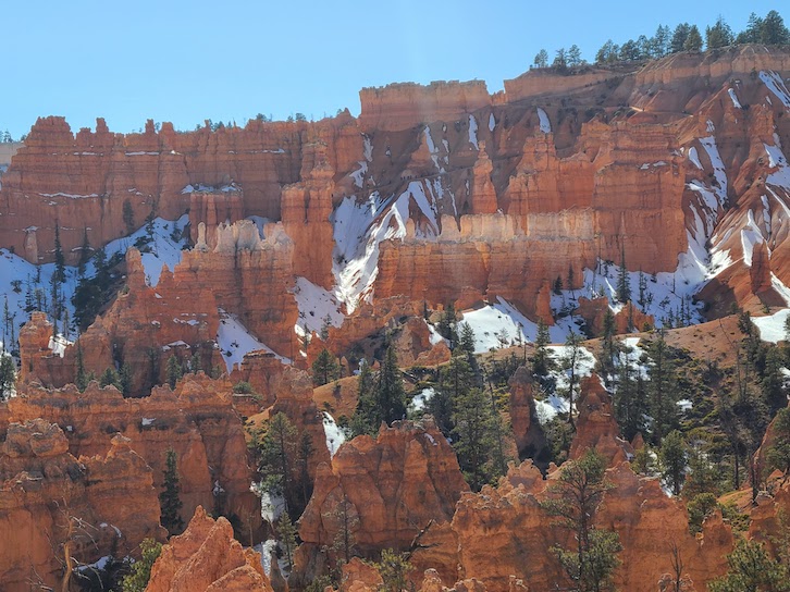 View from Queen's Garden Trail Bryce Canyon National Park