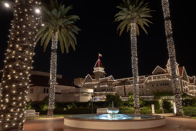 San Diego Hotel del Coronado on Coronado Island 