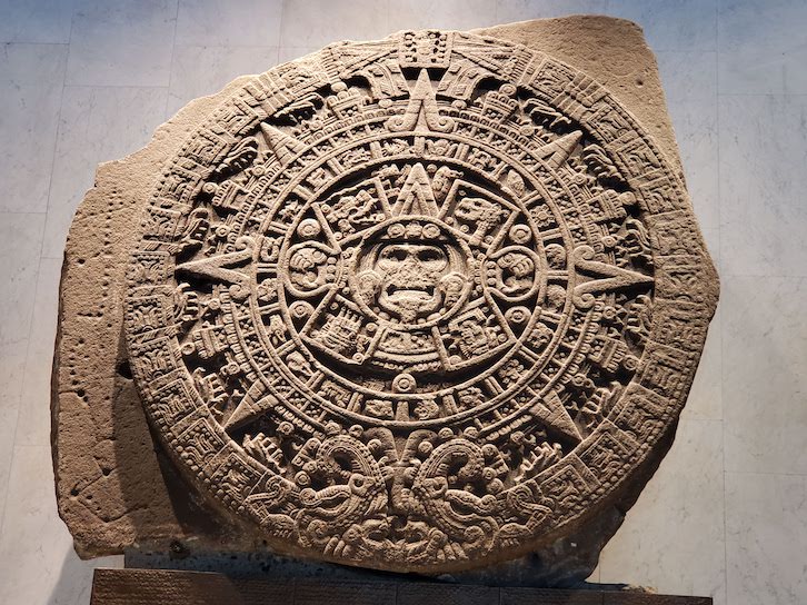 Mexico City A 3 Day Itinerary Day Two visit to the Museum of Anthropology to see the Aztec Sun Stone