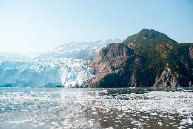 Photo by McKayla Crump view of glacier