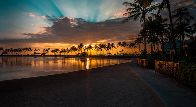 Photo by Mike Baker Sunset in Maui