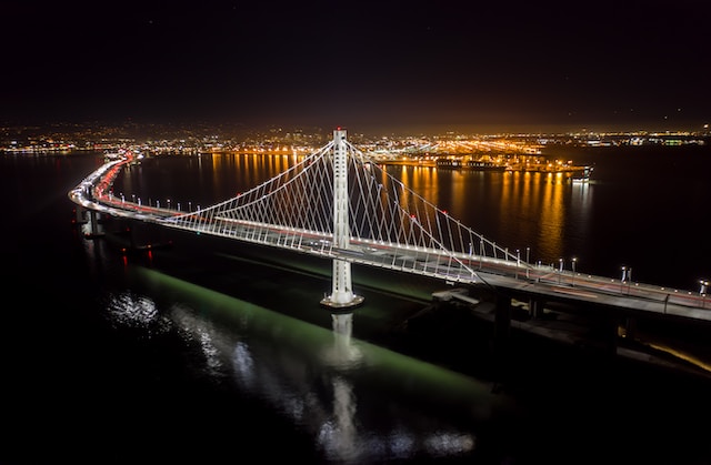 Photo by Tyler Casey a clear night for San Francisco night views