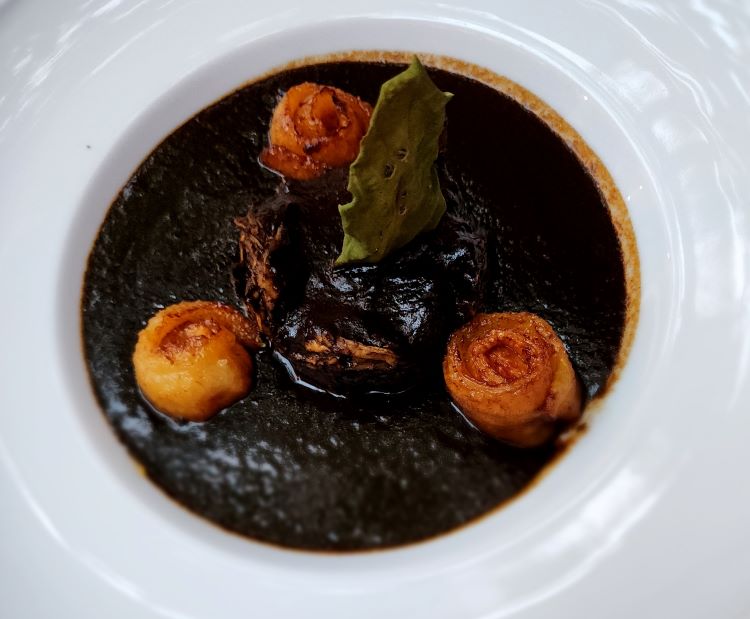 Mole Negro at Restaurante Catedral