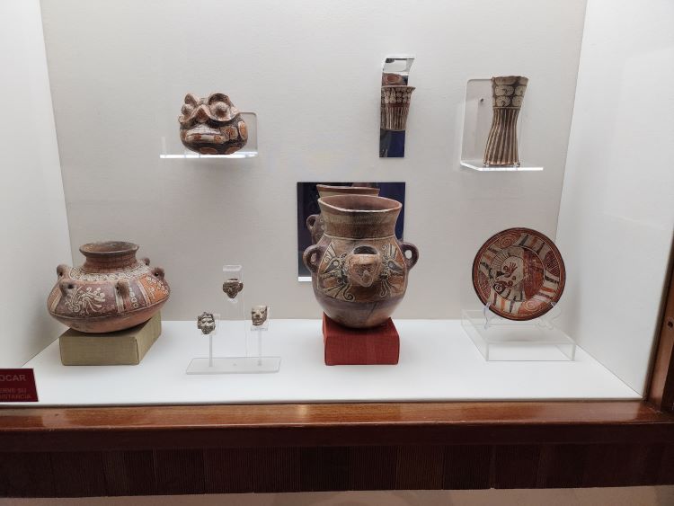 Museum display at Cholula