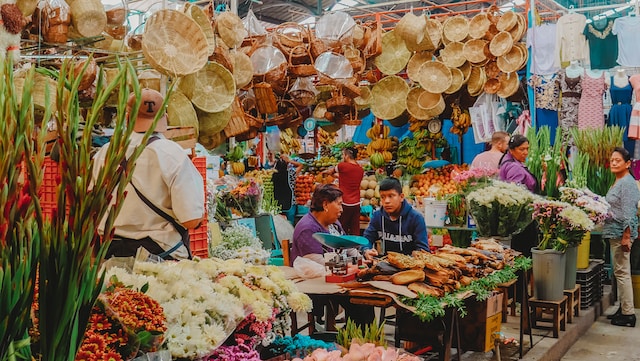 Market in Cholula