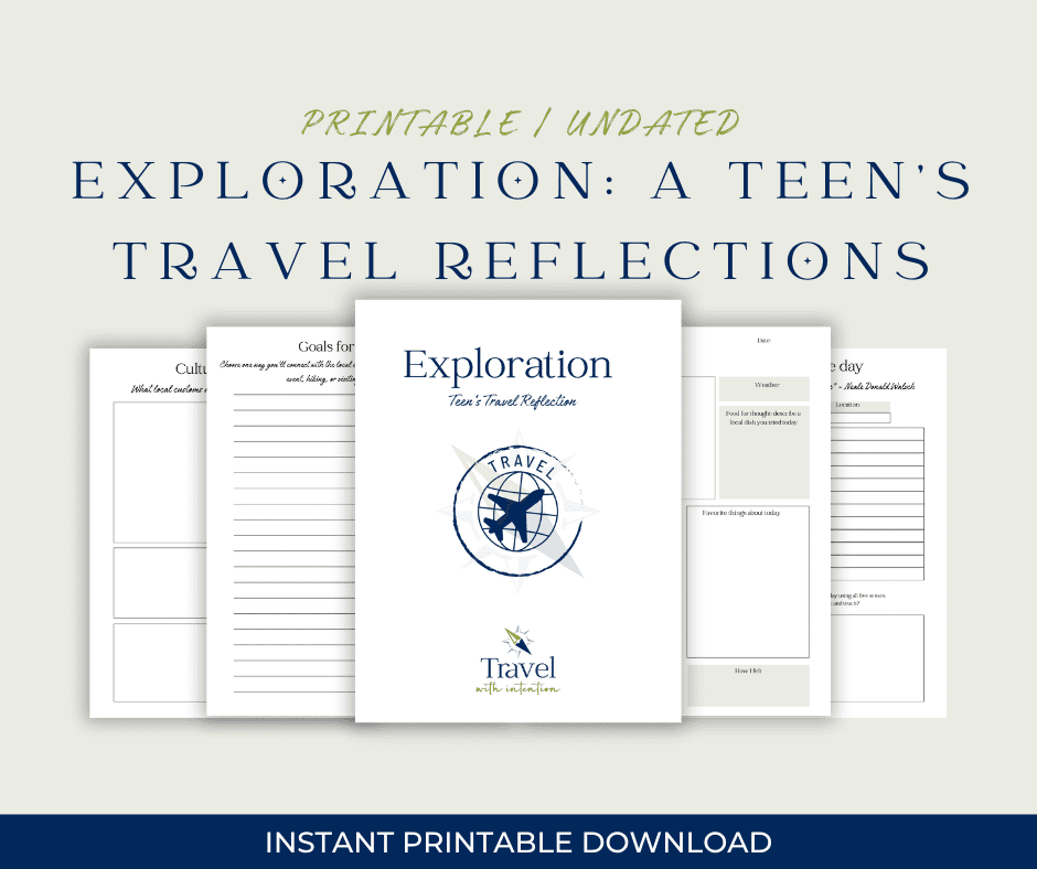 Teen Travel Journal
